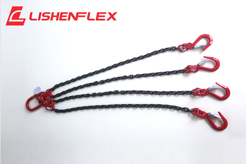 4 hook lifting chain