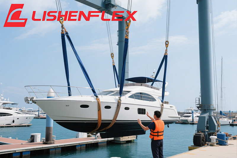 boat lift sling straps