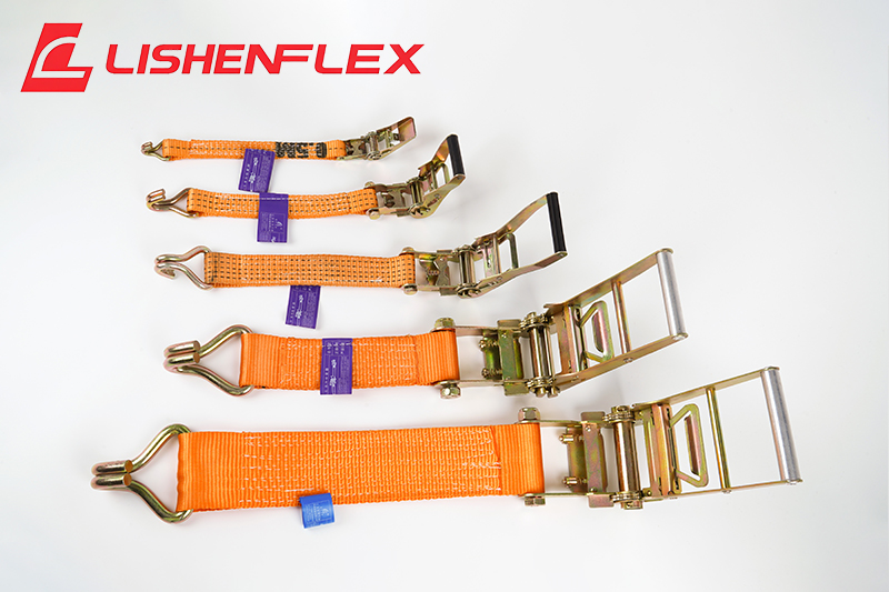 കസ്റ്റം ഹെവി ഡ്യൂട്ടി റാറ്റ്ചെറ്റ് സ്ട്രാപ്പുകൾ