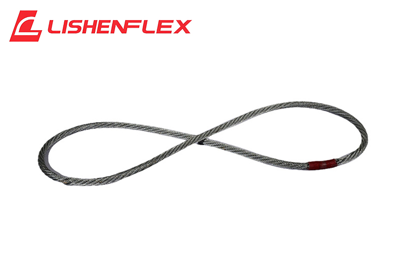 Jointless steel wire rope rigging