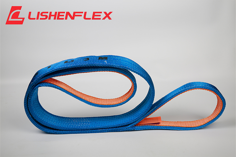 blue round sling