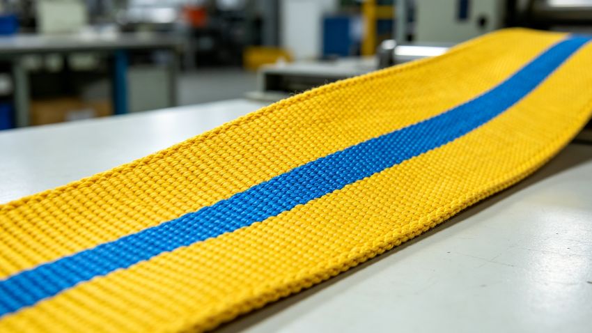 Polyester flat slings feature a blue tracer line woven into the webbing.jpg